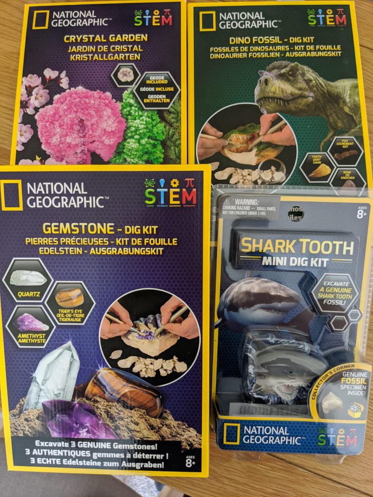 National Geographic Dig Kits & Crystal Garden Review – You Have To Laugh